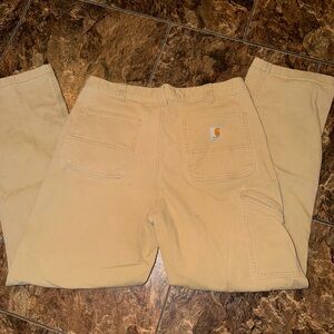 Carhartt Men's Beige Cargo Pants 36X34
